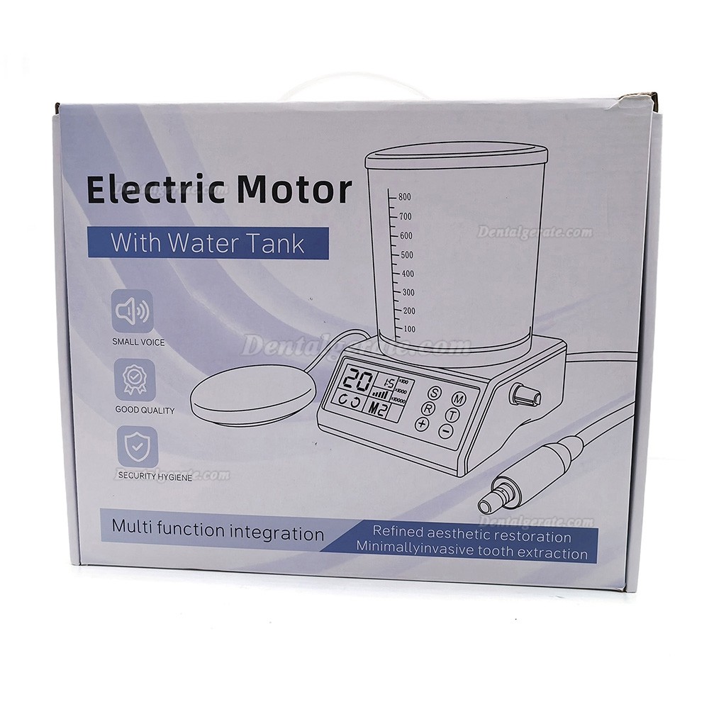 Dental B&uuml;rstenloser Mikromotor 16:1 / 1:1 / 1:5 mit Wassertank und LED Licht